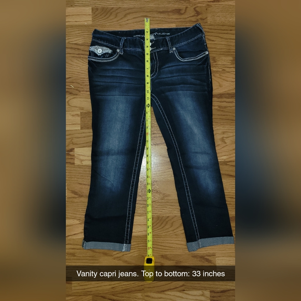 Vanity capri jeans size 30